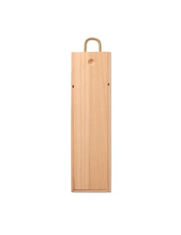 Premium Coffret en Bois avec Bouteille - VINBOX 2