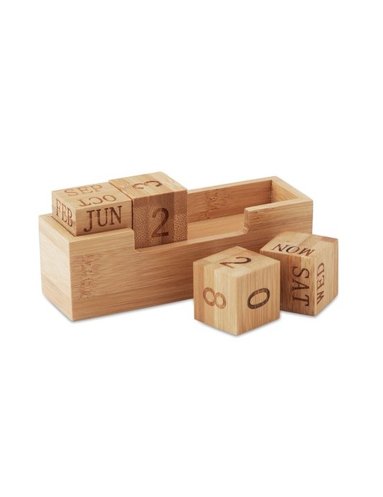 Chic Calendrier Durable en Bambou - KARENDA