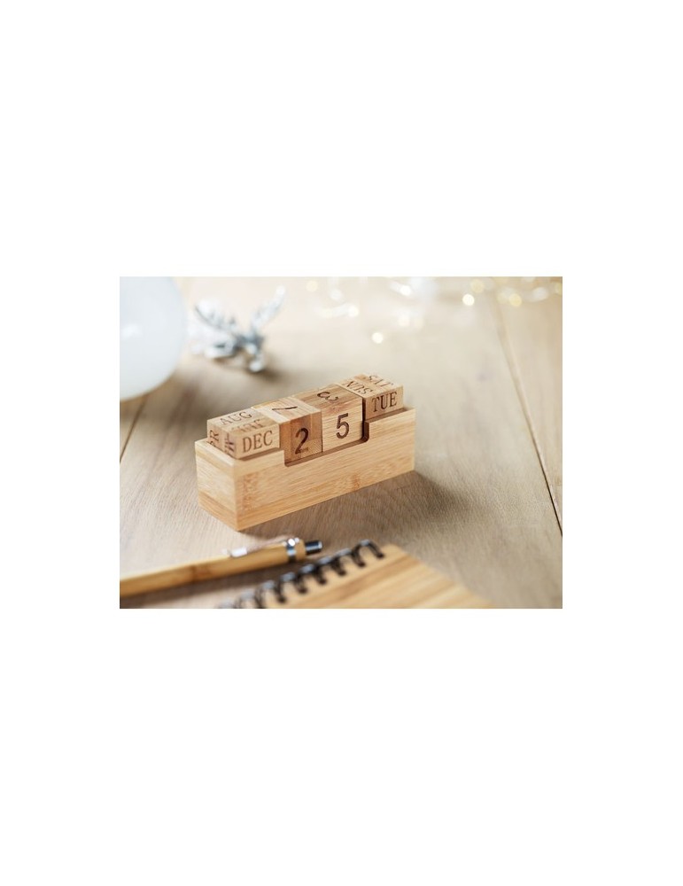 Chic Calendrier Durable en Bambou - KARENDA