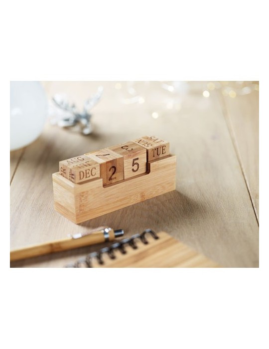 Chic Calendrier Durable en Bambou - KARENDA