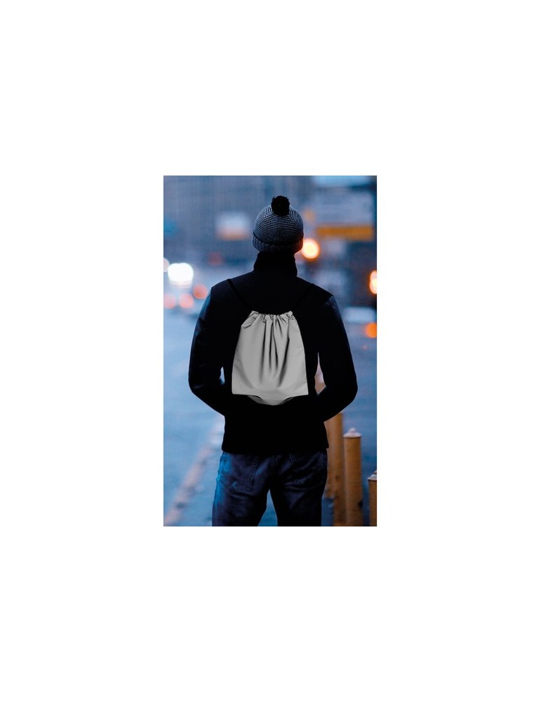 Réfléchissant Sac Cordelette Personnalisé - Idéal pour le Sport