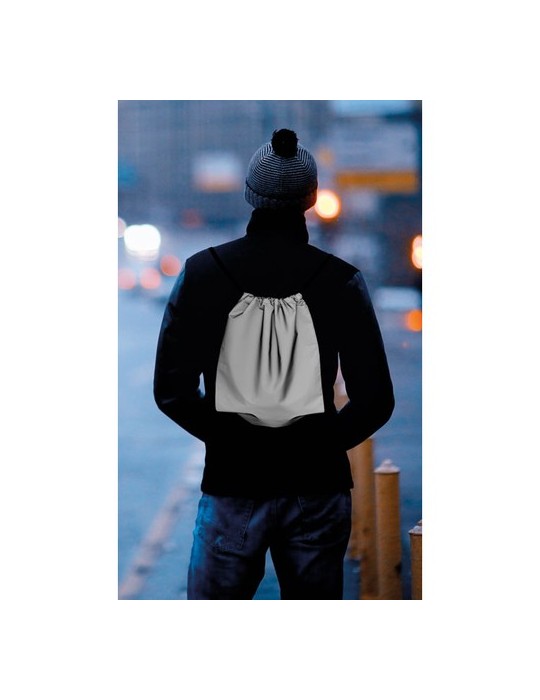 Réfléchissant Sac Cordelette Personnalisé - Idéal pour le Sport