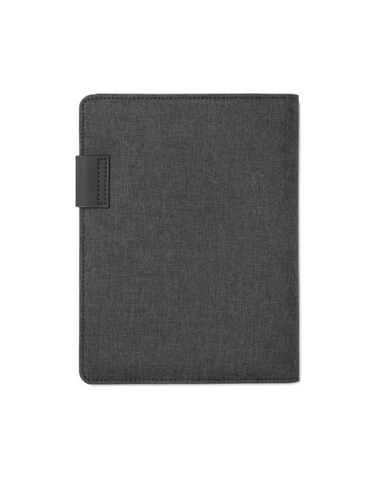 Conférencier A5 et Powerbank POWERNOTY - Objets Publicitaires