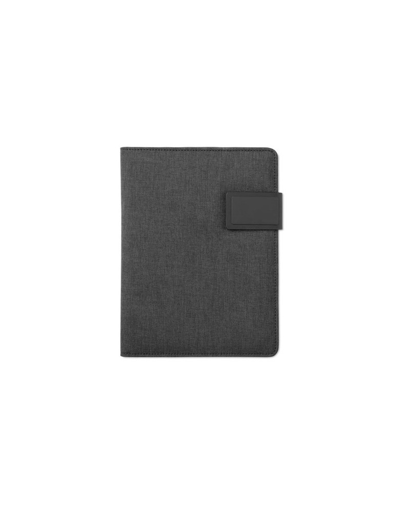 Conférencier A5 et Powerbank POWERNOTY - Objets Publicitaires