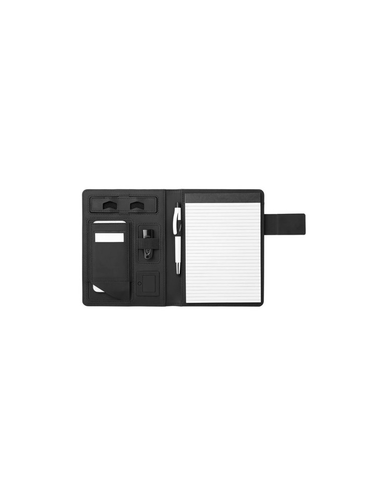 Conférencier A5 et Powerbank POWERNOTY - Objets Publicitaires
