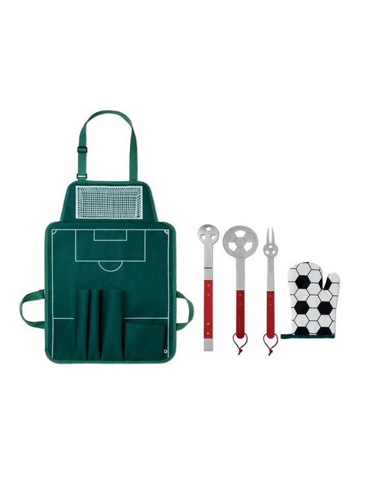 Tablier BBQ Foot DONAU BALLY - Accessoire Idéal Personnalisé
