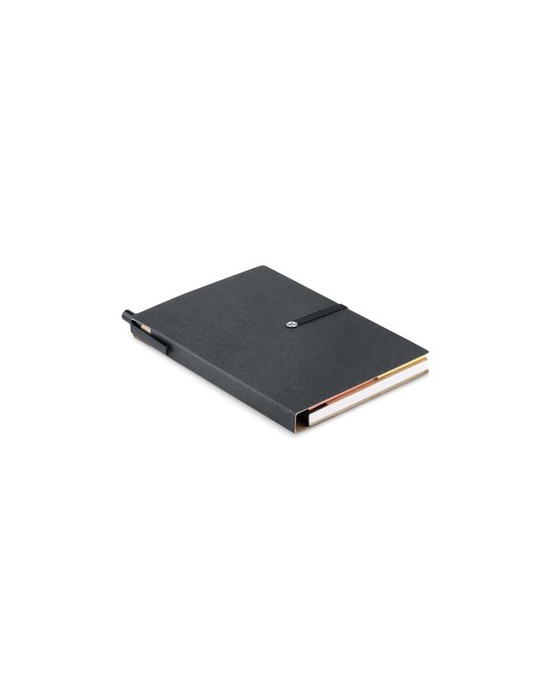Carnet Recyclé Ligné et Stylo RECONOTE - Personnalisée pas cher