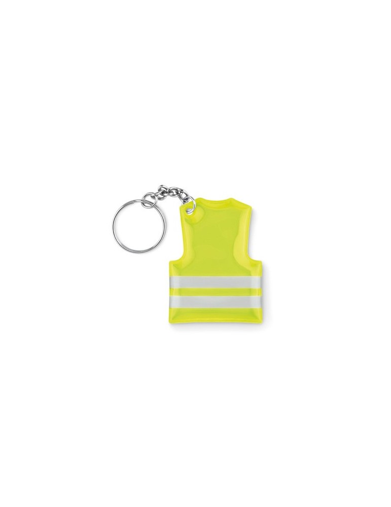 Porte-clés Gilet de Sécurité - Visible et Pratique Personnalisée pas cher