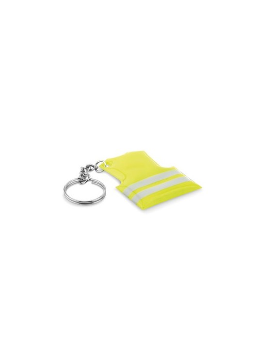 Porte-clés Gilet de Sécurité - Visible et Pratique Personnalisée pas cher