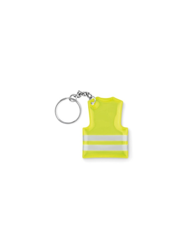 Porte-clés Gilet de Sécurité - Visible et Pratique Personnalisée pas cher