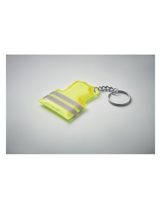 Porte-clés Gilet de Sécurité - Visible et Pratique Personnalisée pas cher