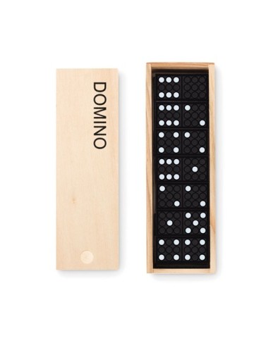 Jeu de Domino en Bois - Cadeau d'Entreprise Unique