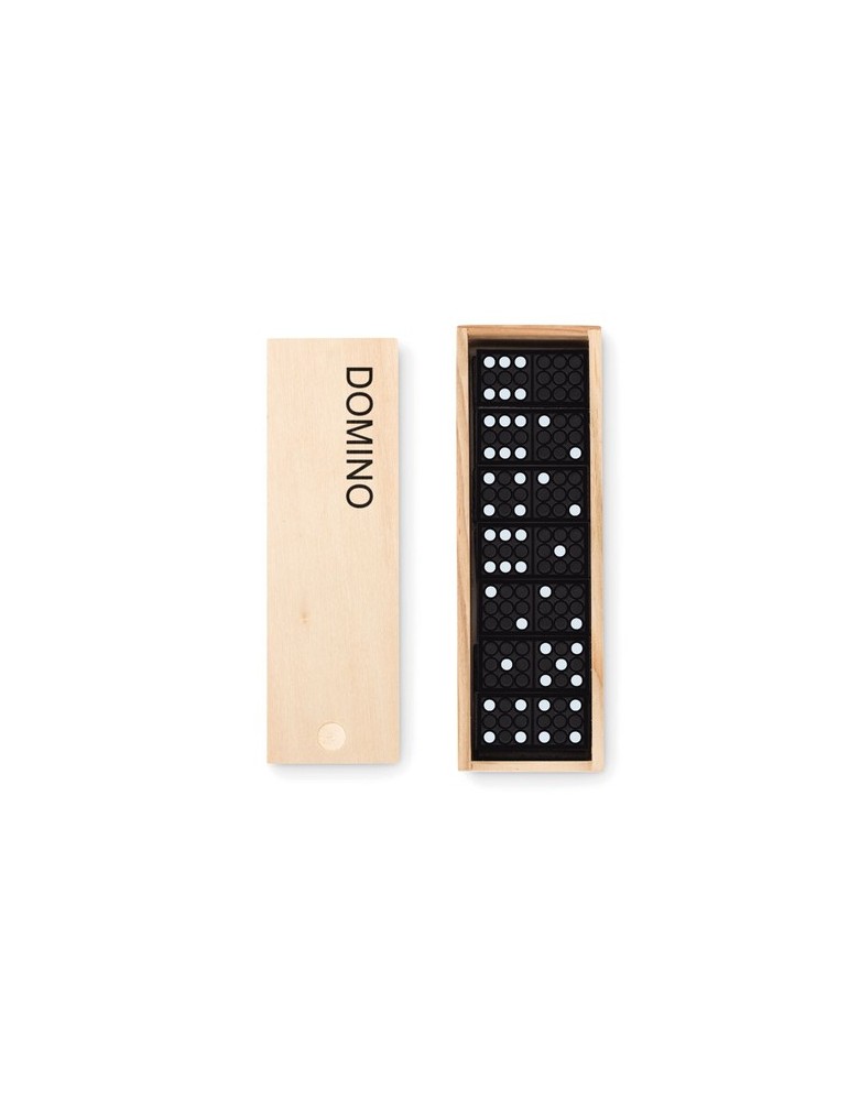 Jeu de Domino en Bois - Cadeau d'Entreprise Unique