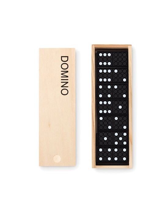 Jeu de Domino en Bois - Cadeau d'Entreprise Unique