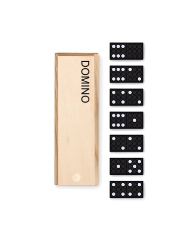 Jeu de Domino en Bois - Cadeau d'Entreprise Unique 2