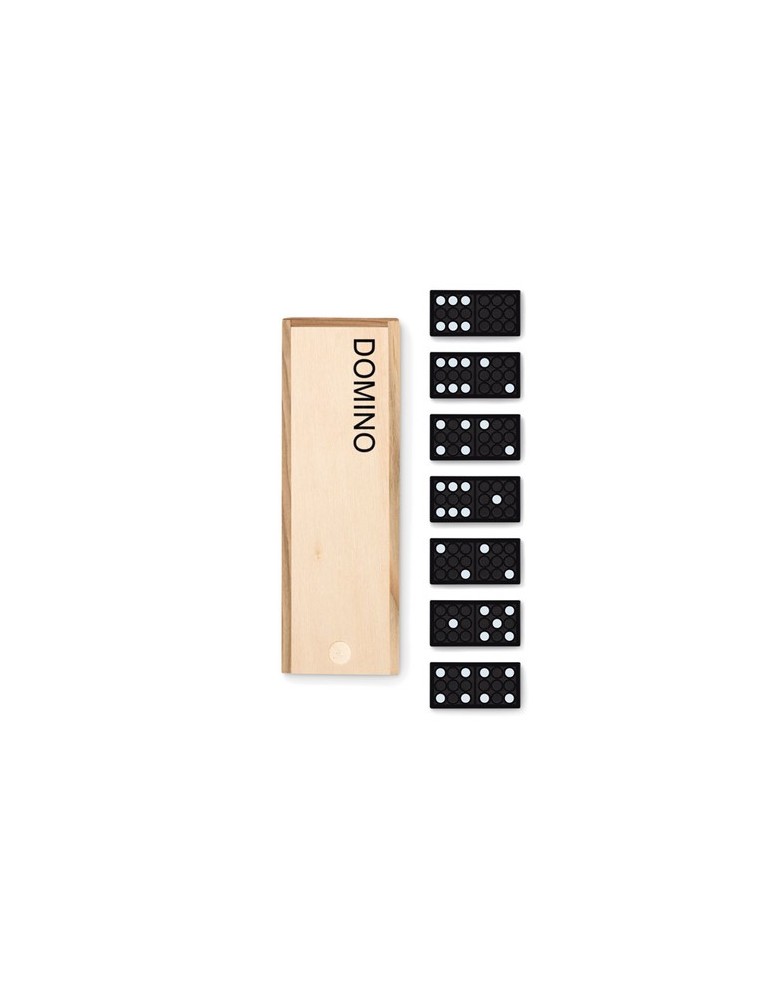 Jeu de Domino en Bois - Cadeau d'Entreprise Unique