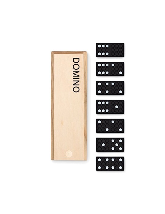 Jeu de Domino en Bois - Cadeau d'Entreprise Unique