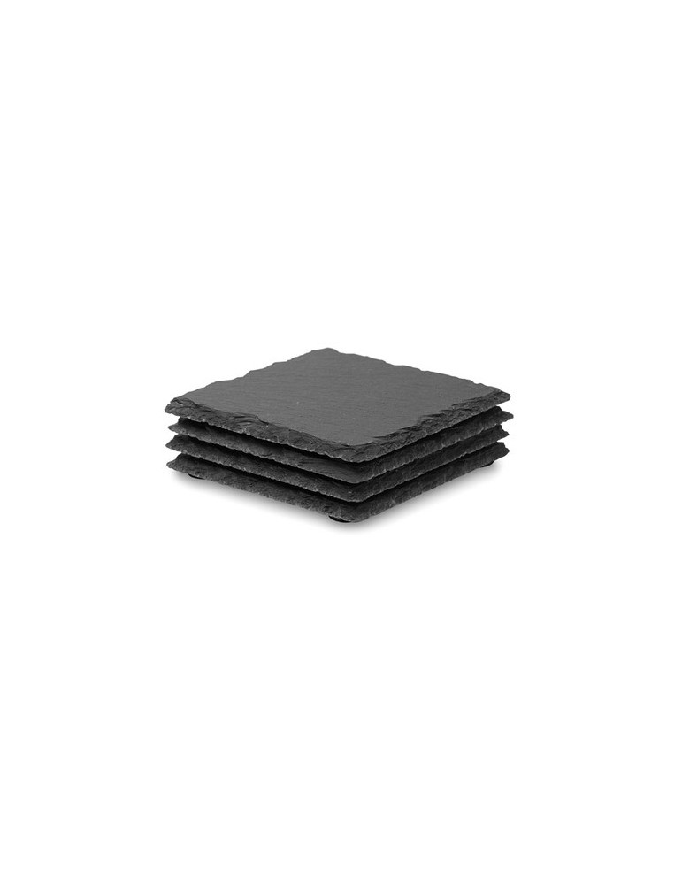 Sous-verres en ardoise SLATE4 - Objets Publicitaires