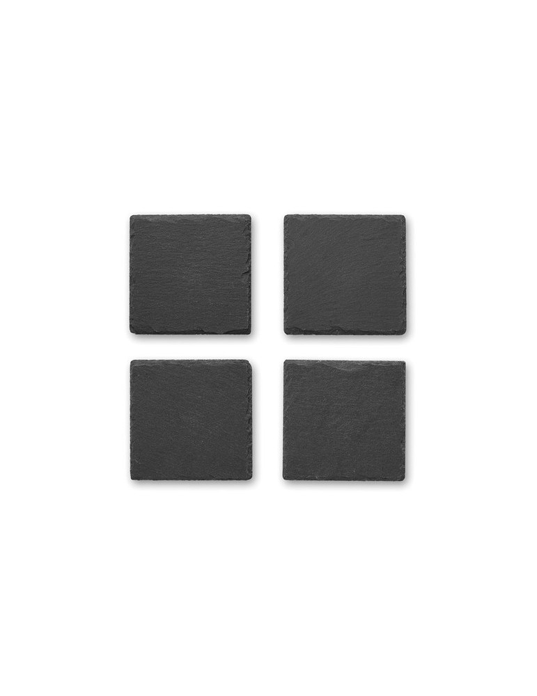 Sous-verres en ardoise SLATE4 - Objets Publicitaires