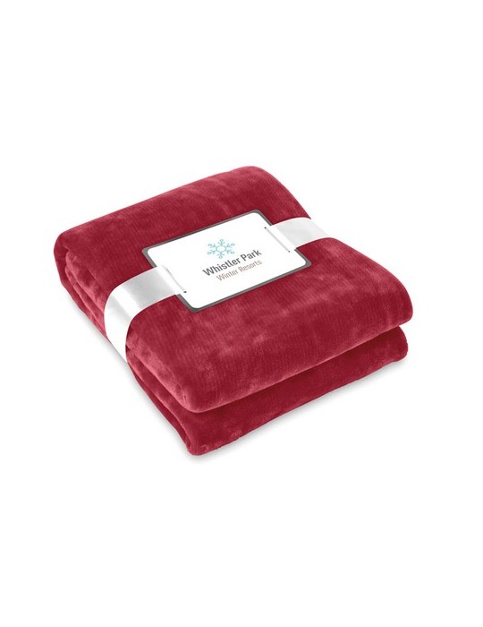 Couverture Flanelle DAVOS - Cadeau d'Entreprise Unique