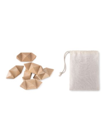 Casse-tête Étoile en Bois Personnalisé - Star Brain Teaser pas cher