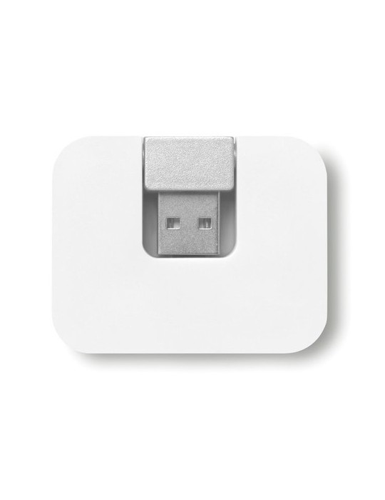 Hub 4 Ports USB Personnalisé SQUARE - Accessoire High-Tech pas cher