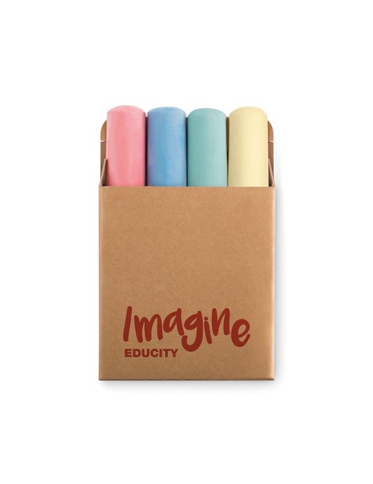 Craies de Couleur Personnalisables - Objets Publicitaires