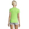 T-shirt Femme Personnalisé Sportif 140g - Sporty Women Matières : PET Taille textile : XL Couleurs : vert pomme personnalisable 