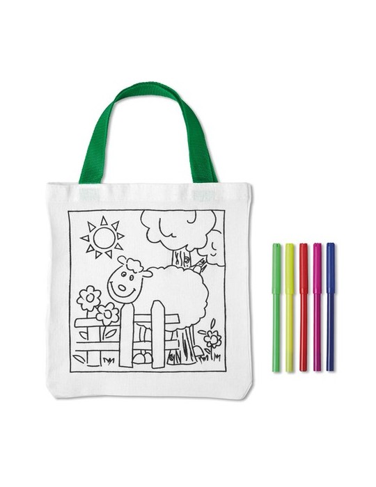 Sac Coton à Colorier Personnalisable - MATEUSZ