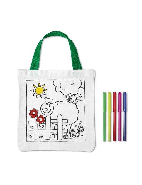 Sac Coton à Colorier Personnalisable - MATEUSZ