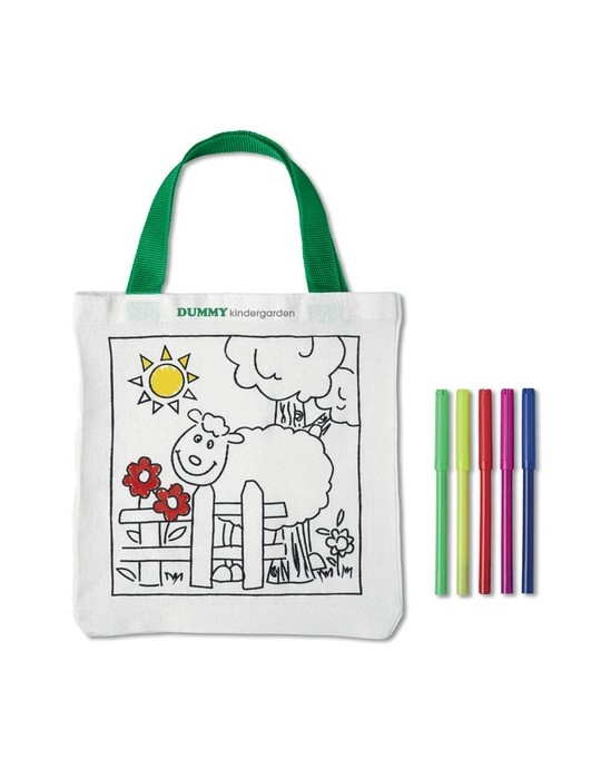 Sac Coton à Colorier Personnalisable - MATEUSZ