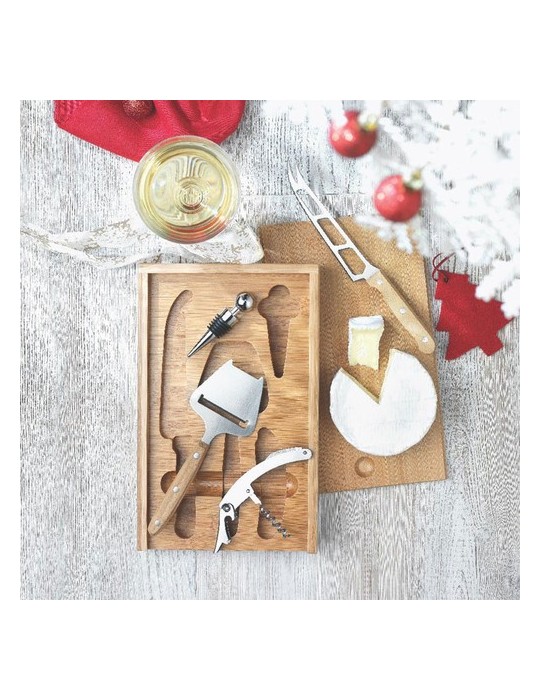 Set à Fromage et Vin Personnalisé - WINE&CHEESE