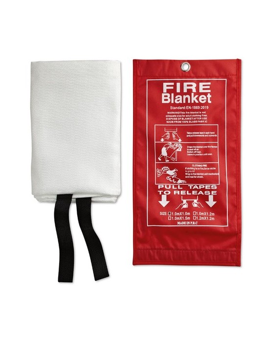 Couverture Anti-Feu Personnalisée - BLAKE 100x95cm