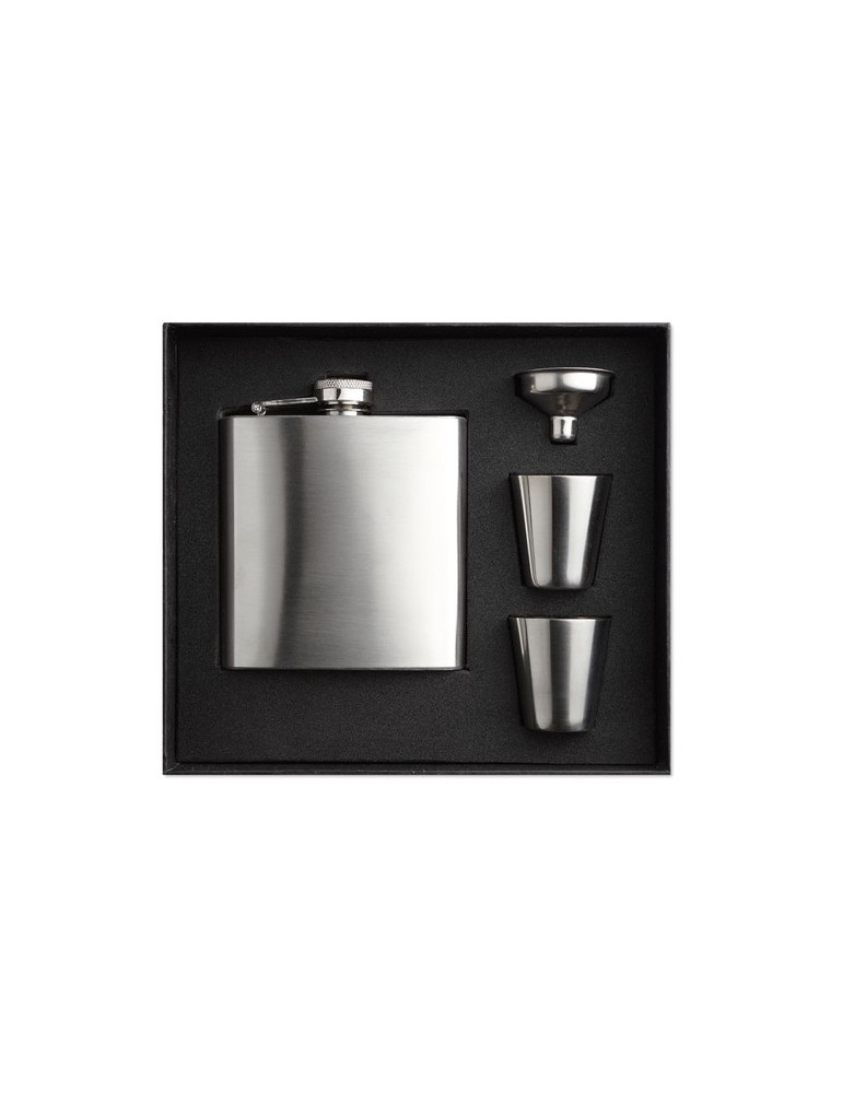 Flacon de poche Personnalisé SLIMMY FLASK SET - Idéal pour vos sorties