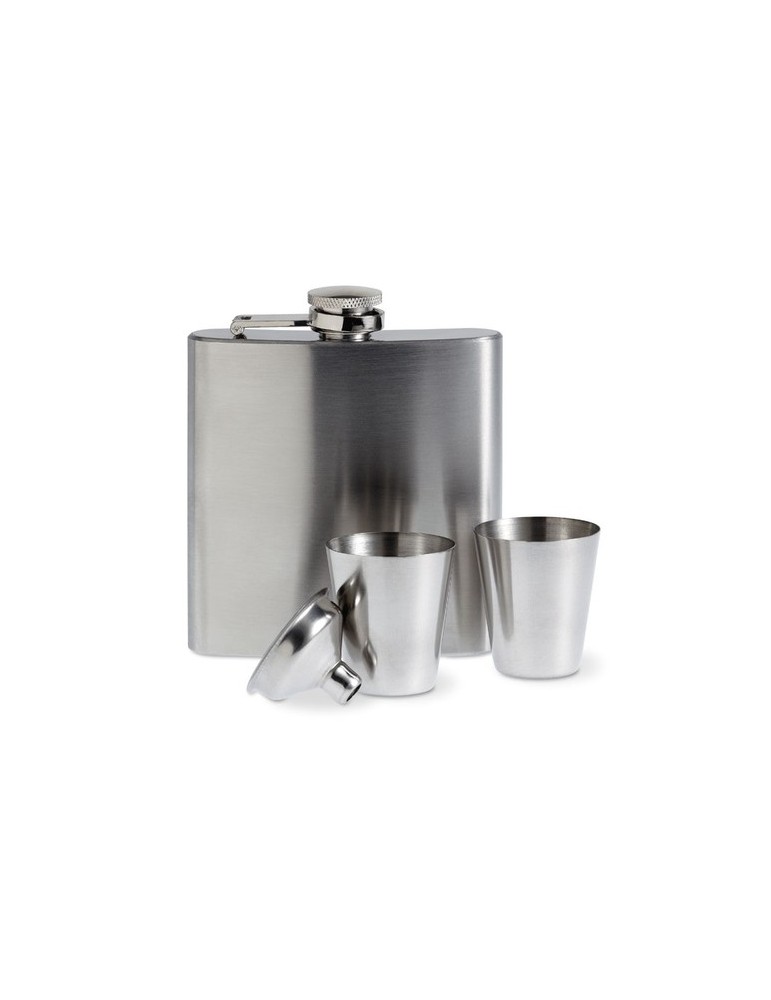 Flacon de poche Personnalisé SLIMMY FLASK SET - Idéal pour vos sorties