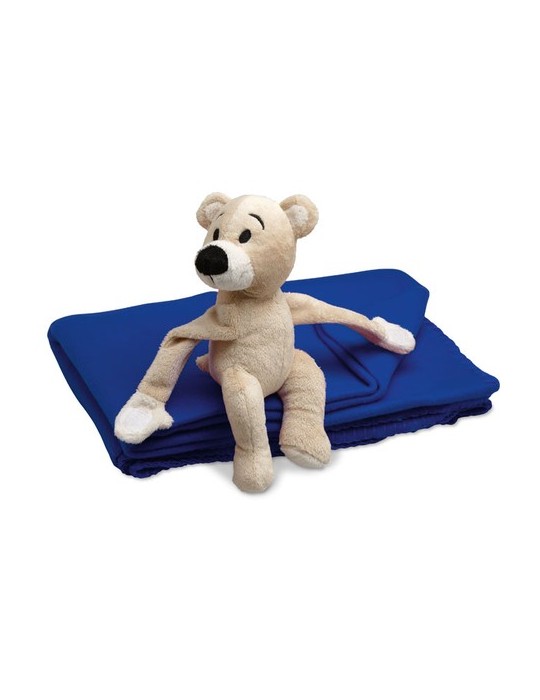 Couverture Polaire Personnalisée Ours MANTA - Confort Enfant pas cher