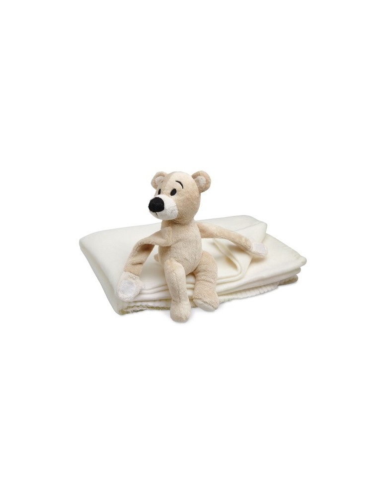 Couverture Polaire Personnalisée Ours MANTA - Confort Enfant pas cher