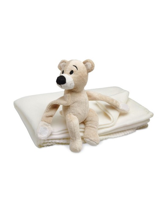 Couverture Polaire Personnalisée Ours MANTA - Confort Enfant pas cher