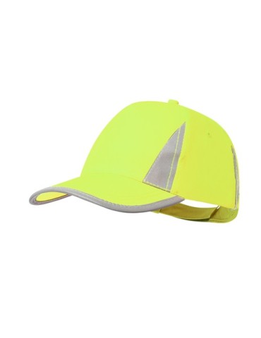 Casquette personnalisée sécurisée et stylée pas cher Brixa Couleurs : jaune