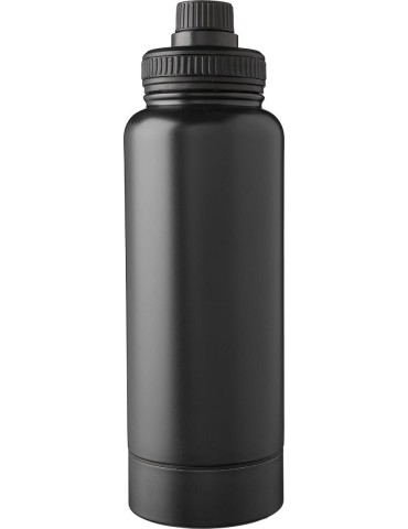 Gourde isotherme personnalisée 1 000 ml acier inoxydable Nathaniel