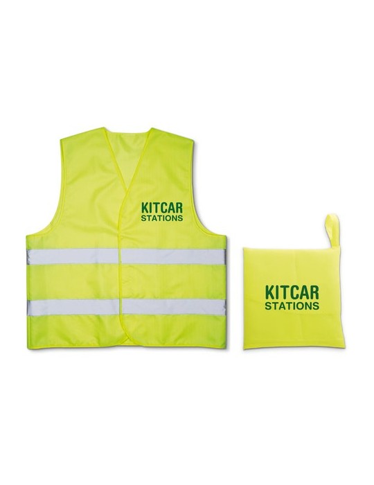 Gilet de sécurité réfléchissant personnalisé haute visibilité pas cher
