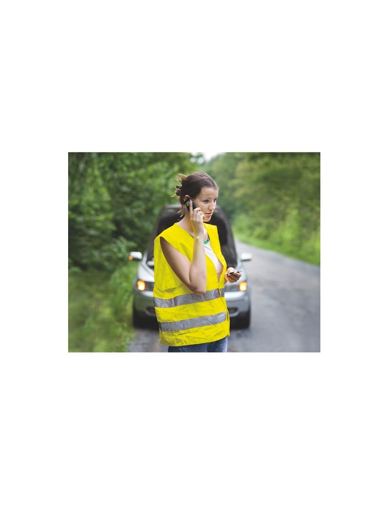 Gilet de sécurité réfléchissant personnalisé haute visibilité pas cher