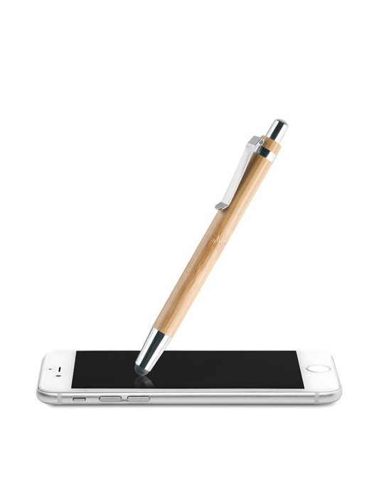 Stylo à bille en bambou  personnalisé BYRON pas cher