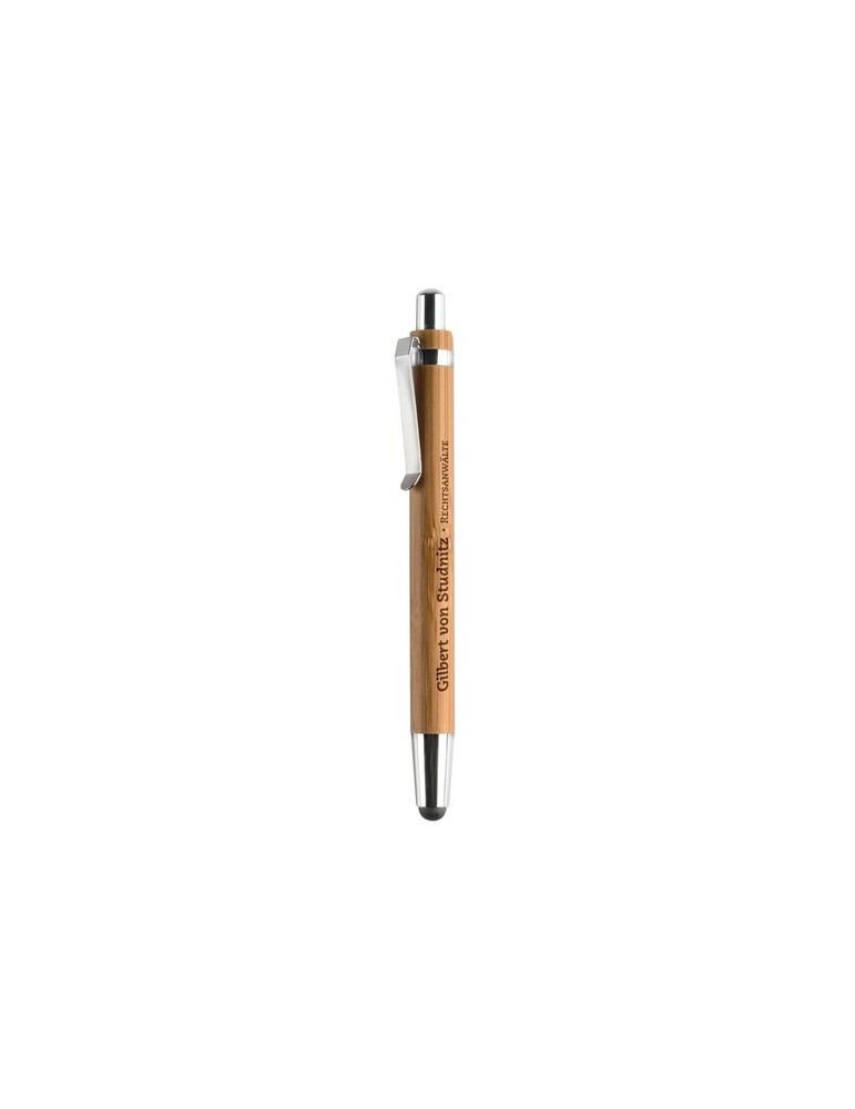 Stylo à bille en bambou  personnalisé BYRON pas cher