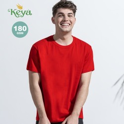 T-Shirt Adulte Couleur Personnalisé MC180 "keya" Matières : coton Taille textile : XL Couleurs : bleu clair 2