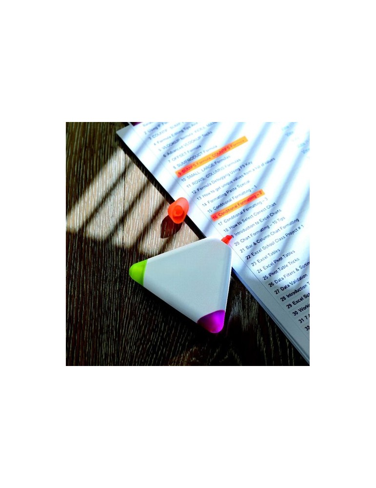 Surligneur triangulaire personnalisé TRIANGULO
