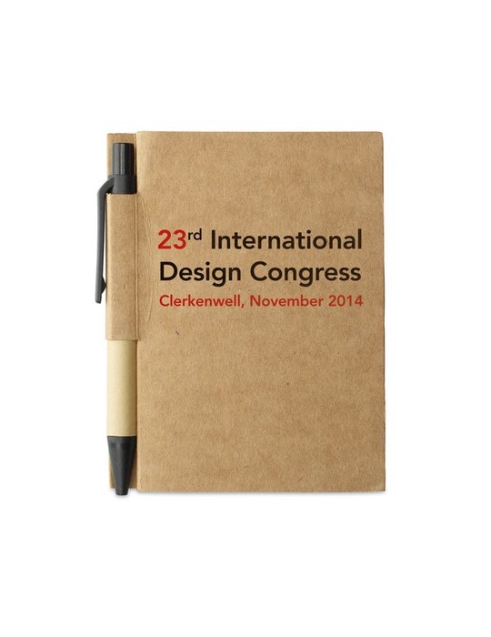 Bloc-notes  personnalisé CARTOPAD