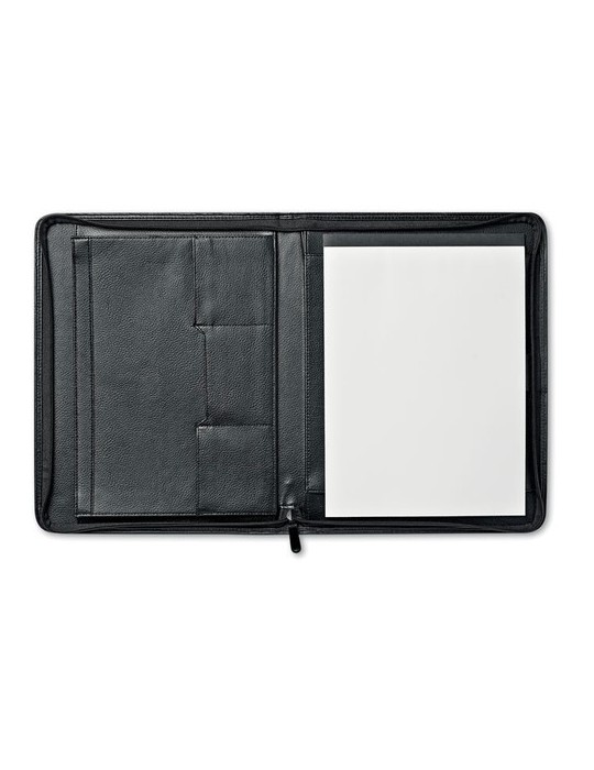 Porte-documents publicitaire A4 en cuir CONFERENCE