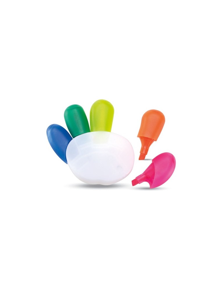 Surligneur Personnalisé 5 Couleurs - Idéal Cadeaux