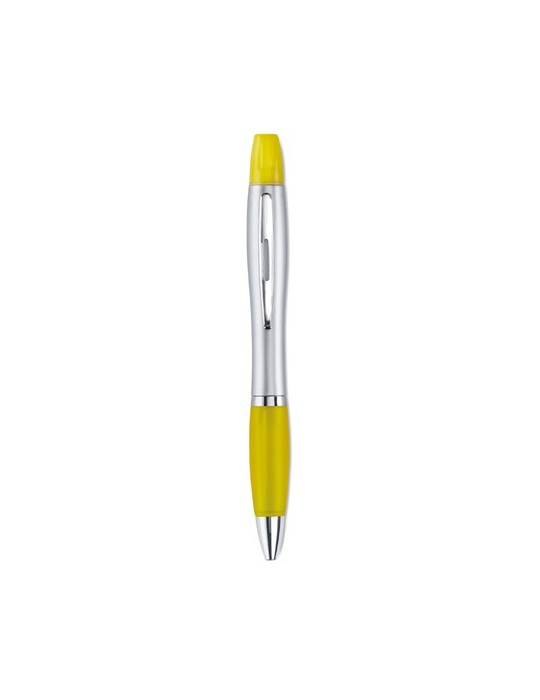 Stylo bille Personnalisé RIO DUO | Surligneur